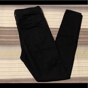 EUC HOLLISTER BLACK JEAN LEGGING
